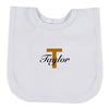 Babies personalised pop-on bib