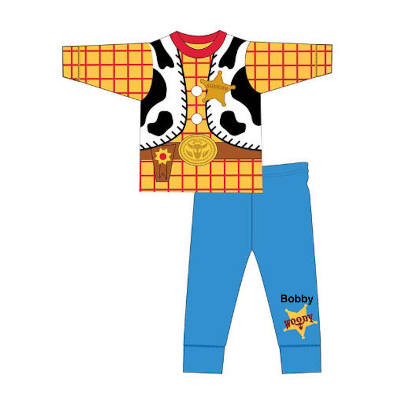 Boys Toy Story Woody Pyjamas Lulabay