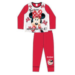 Load image into Gallery viewer, Girls personalised minnie mouse pyjamas set
